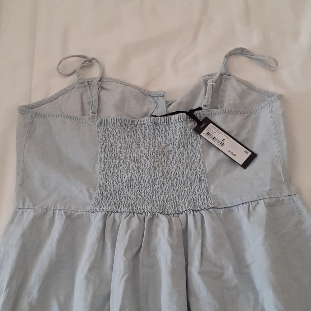 Button Front Midi Dress - Picture 3 of 3